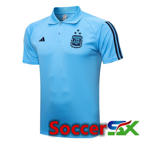 Argentina Soccer Polo Blue 2023/2024