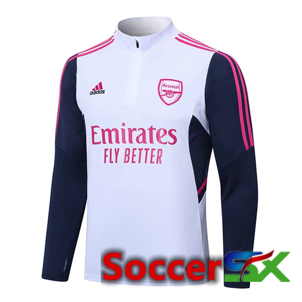 Arsenal Training Sweatshirt White 2023/2024