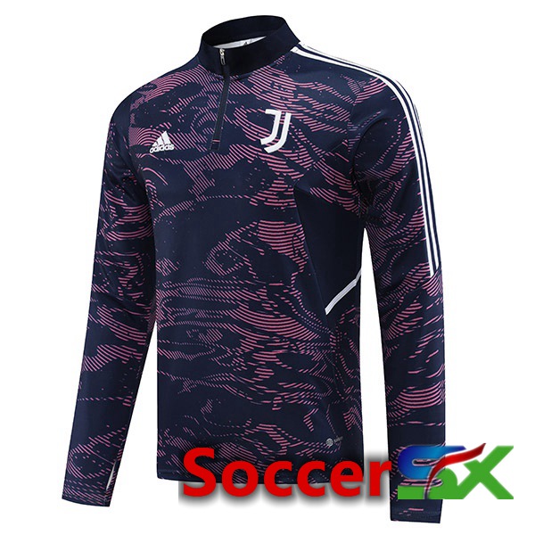 Juventus Training Sweatshirt Purple Black 2023/2024