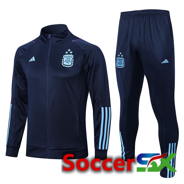 Argentina Training Jacket Suit Royal Bluee 2023/2024