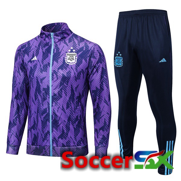 Argentina Training Jacket Suit Purple 2023/2024