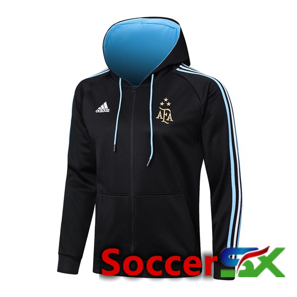 Argentina Training Jacket Hoodie Royal Bluee 2023/2024