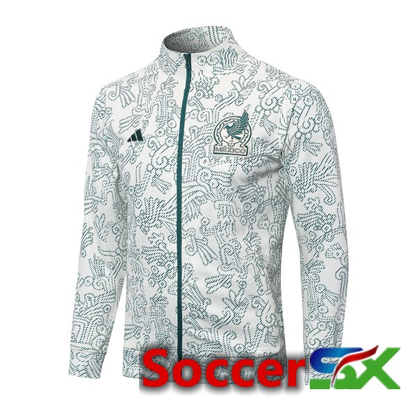 Mexico Training Jacket White Green 2023/2024