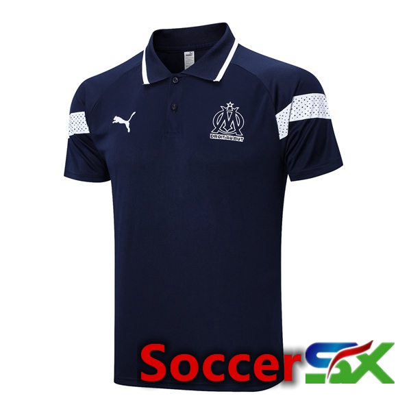 Marseille OM Soccer Polo Royal Bluee 2023/2024