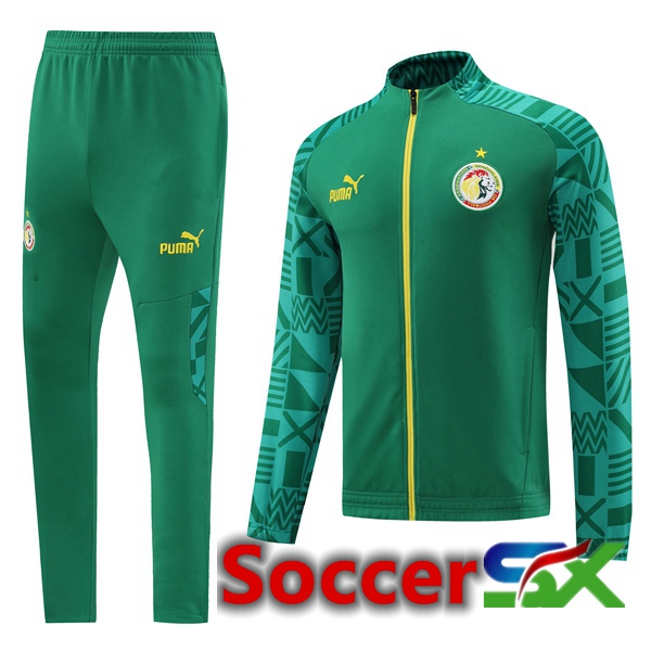 Senegal Training Jacket Suit Green 2023/2024