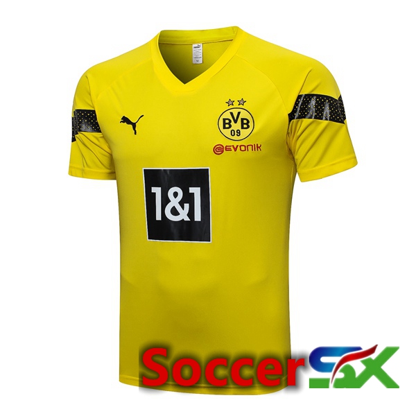 Dortmund BVB Training T Shirt Yellow 2023/2024