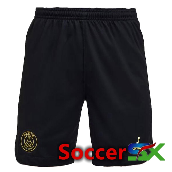 Paris PSG Soccer Shorts Fourth Black 2022/2023