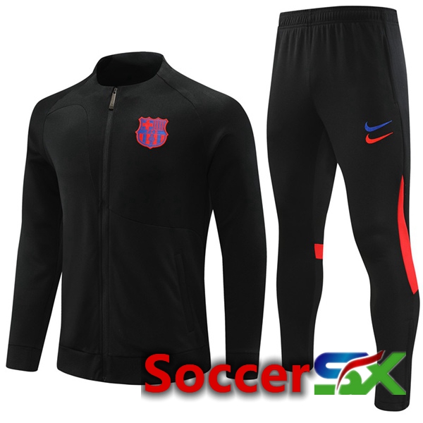 FC Barcelona Training Jacket Suit Black 2023/2024