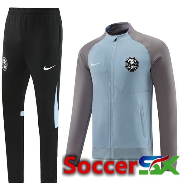 Club America Training Jacket Suit Blue 2023/2024