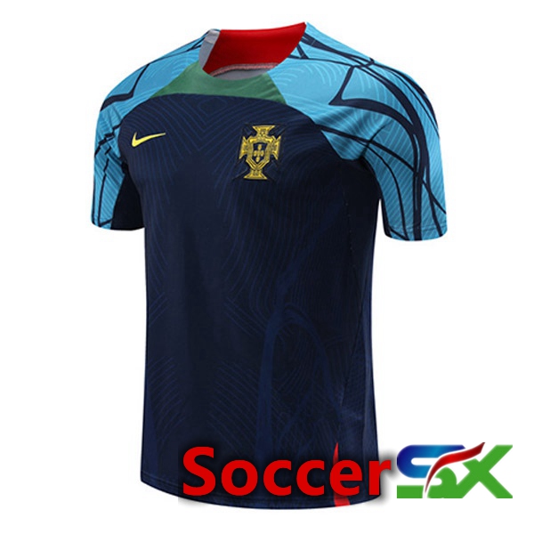 Portugal Training T Shirt Black 2023/2024