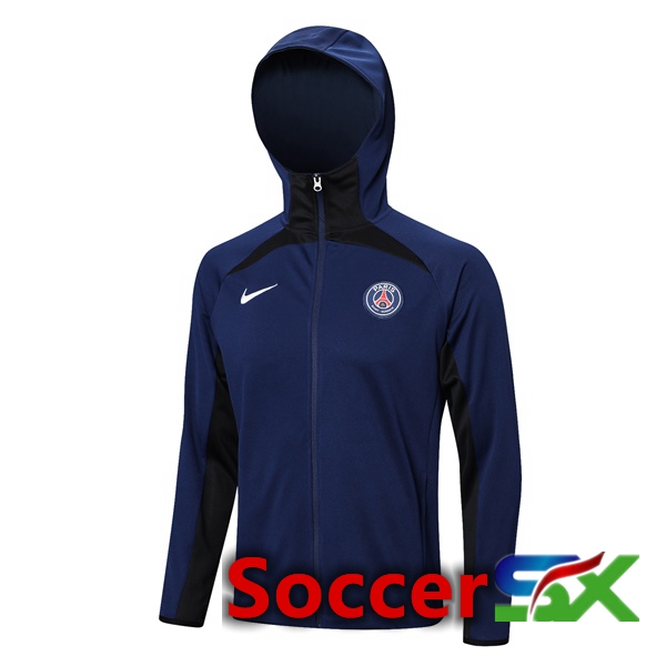 Paris PSG Training Jacket Hoodie Royal Bluee 2023/2024