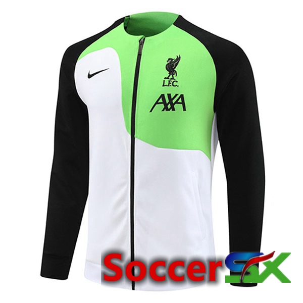 FC Liverpool Training Jacket White Green 2023/2024