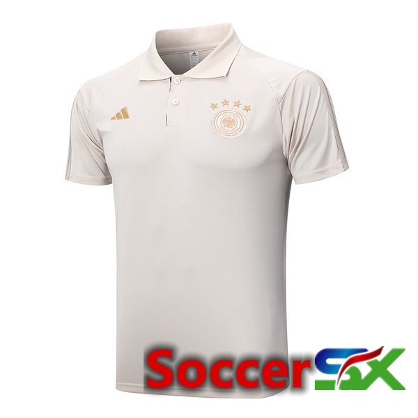 Germany Soccer Polo Yellow 2023/2024