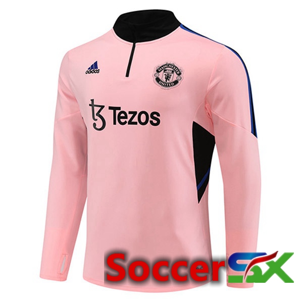 Manchester United Training Sweatshirt Pink 2023/2024