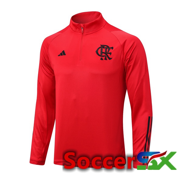 Flamengo Training Sweatshirt Red 2023/2024