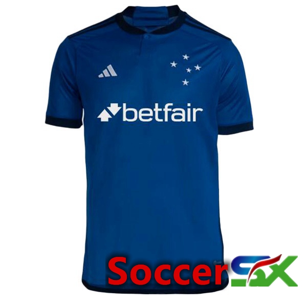 Cruzeiro EC Soccer Jersey Home Blue 2023/2024