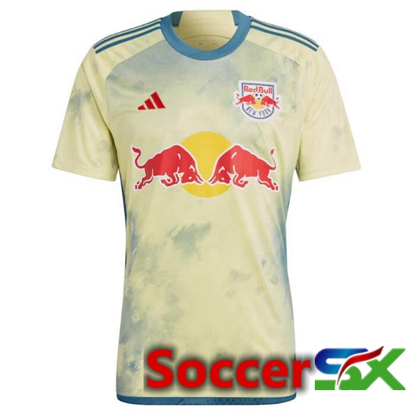 New York Red Bulls Soccer Jersey Home Yellow 2023/2024