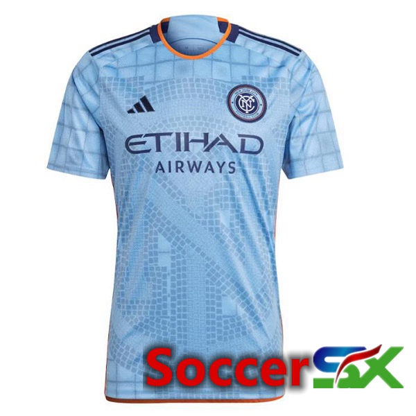 New York City Soccer Jersey Home Blue 2023/2024