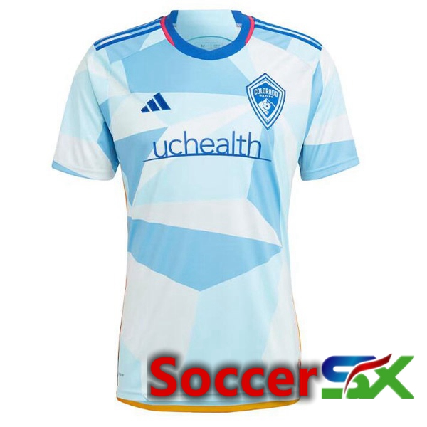 Colorado Rapids Soccer Jersey Away Blue 2023/2024