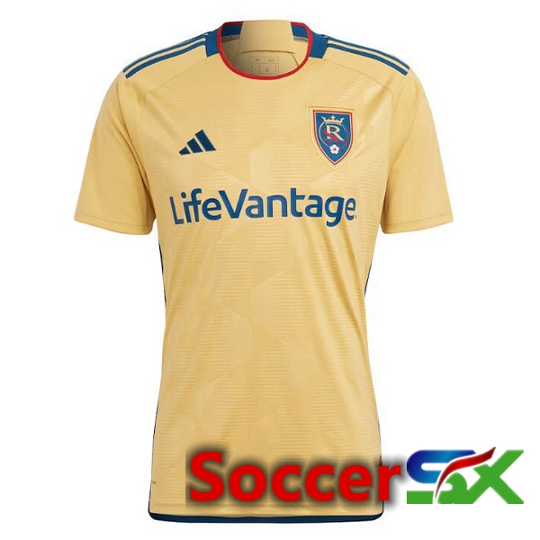 Real Salt Lake Soccer Jersey Away Brown 2023/2024