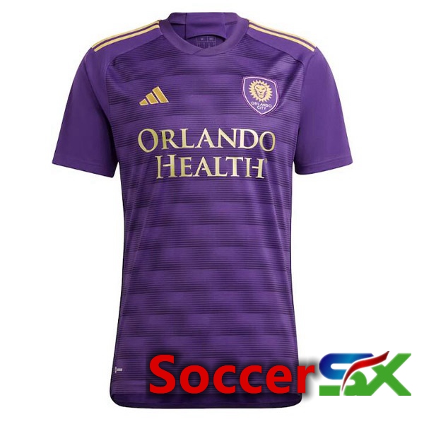 Orlando City SC Soccer Jersey Home Purple 2023/2024