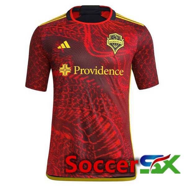 Seattle Sounders FC Soccer Jersey Away Red 2023/2024