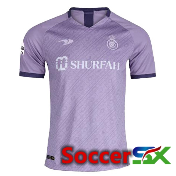 Al-Nassr FC Soccer Jersey Fourth Purple 2022/2023