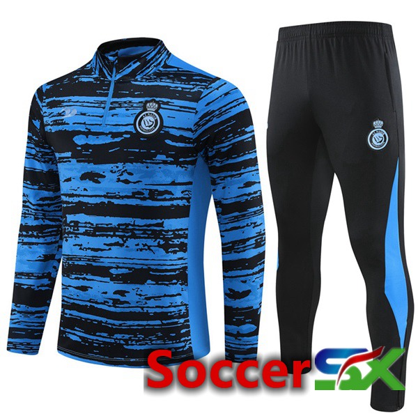 Al-Nassr FC Training Tracksuit Suit Blue 2023/2024