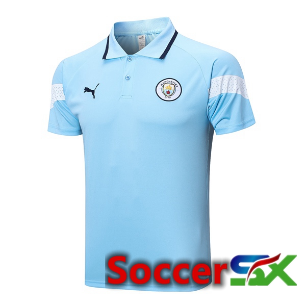 Manchester City Soccer Polo Blue 2023/2024