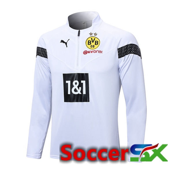 Dortmund BVB Training Sweatshirt White 2023/2024