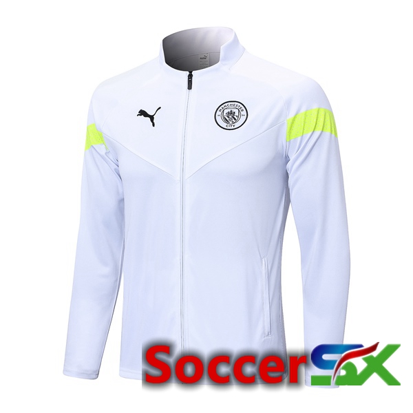 Manchester City Training Jacket White 2023/2024