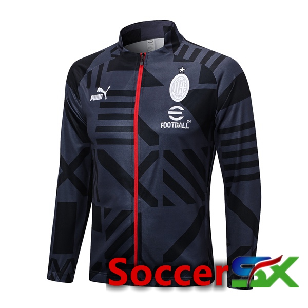 AC Milan Training Jacket Black 2023/2024