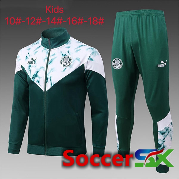 Palmeiras Kids Training Jacket Suit Green 2023/2024