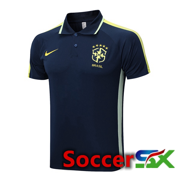 Brazil Soccer Polo Royal Blue 2023/2024