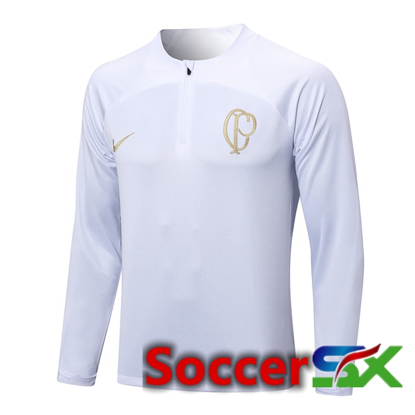 Corinthians Training Sweatshirt White 2023/2024