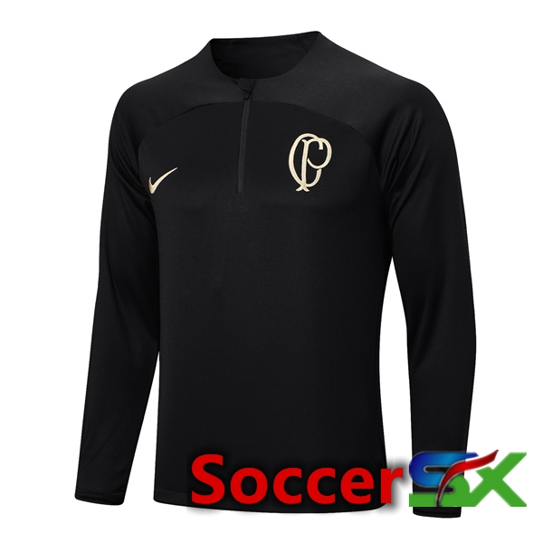 Corinthians Training Sweatshirt Black 2023/2024