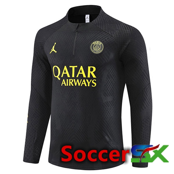 Paris PSG Training Sweatshirt Black 2023/2024