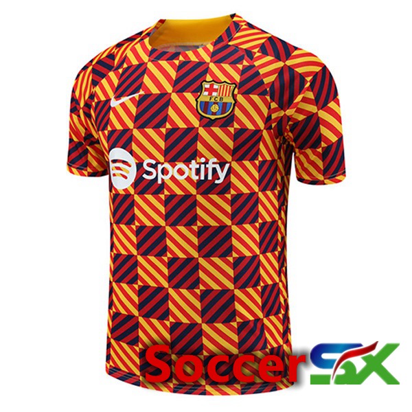 FC Barcelona Training T Shirt Yellow 2023/2024