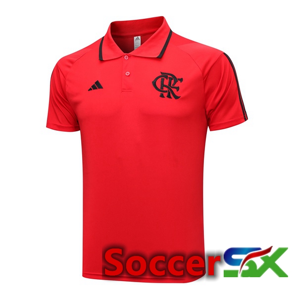 Flamengo Soccer Polo Red 2023/2024