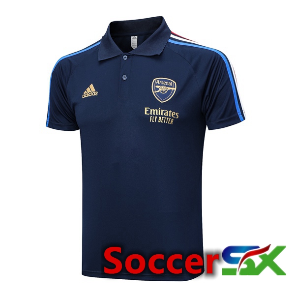 Arsenal Soccer Polo Royal Blue 2023/2024