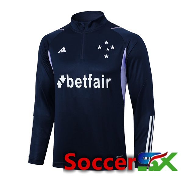 Cruzeiro EC Training Sweatshirt Royal Blue 2023/2024