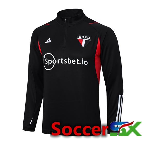 Sao Paulo FC Training Sweatshirt Black 2023/2024