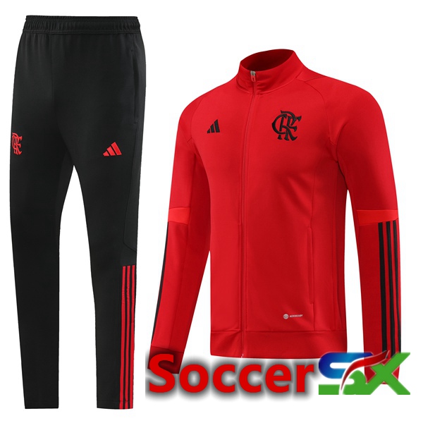 Flamengo Training Jacket Suit Red 2023/2024