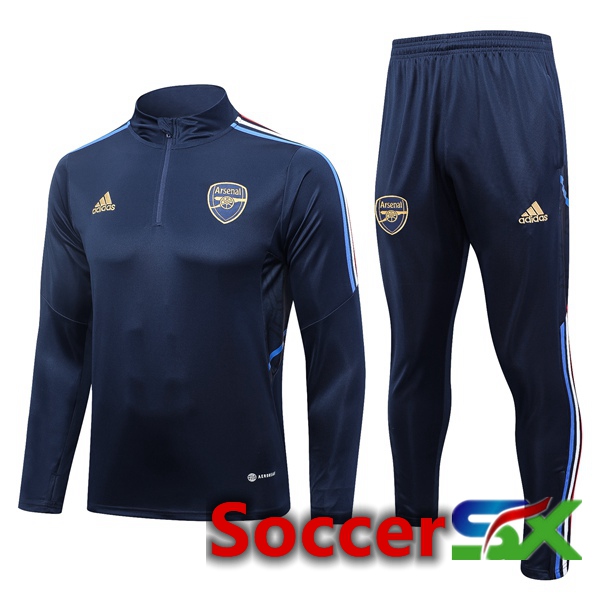 Arsenal Training Tracksuit Suit Royal Blue 2023/2024