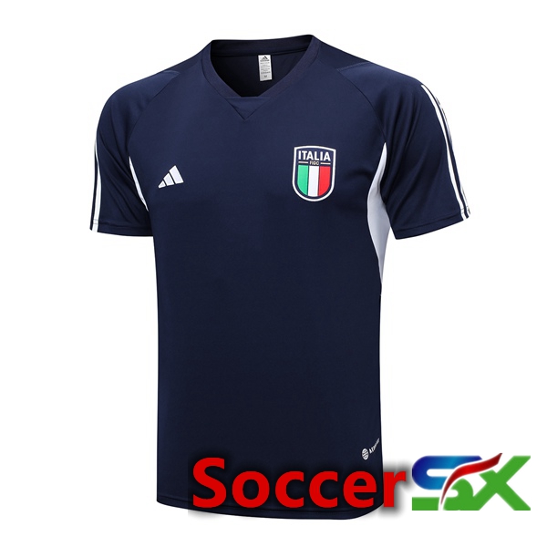 Italy Training T Shirt Royal Blue 2023/2024