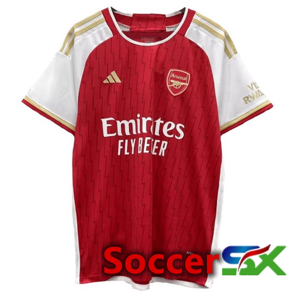 Arsenal Soccer Jersey Home Red Leaked Version 2023/2024