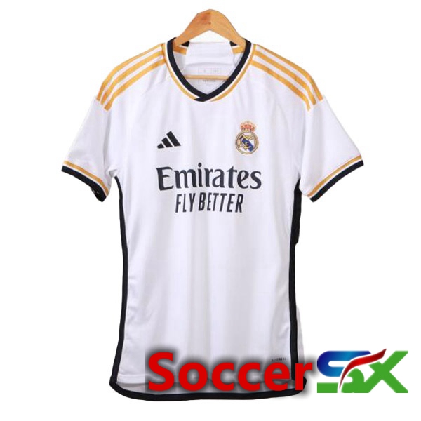 Real Madrid Soccer Jersey Home White Leaked Version 2023/2024