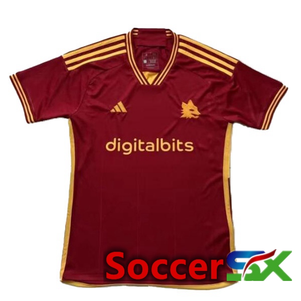 AS Roma Soccer Jersey Home Red Leaked Version 2023/2024