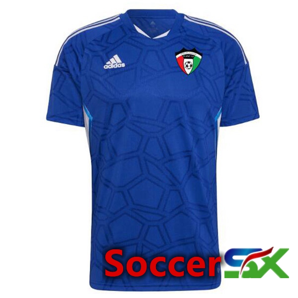 Kuwait Soccer Jersey Home Blue 2023/2024