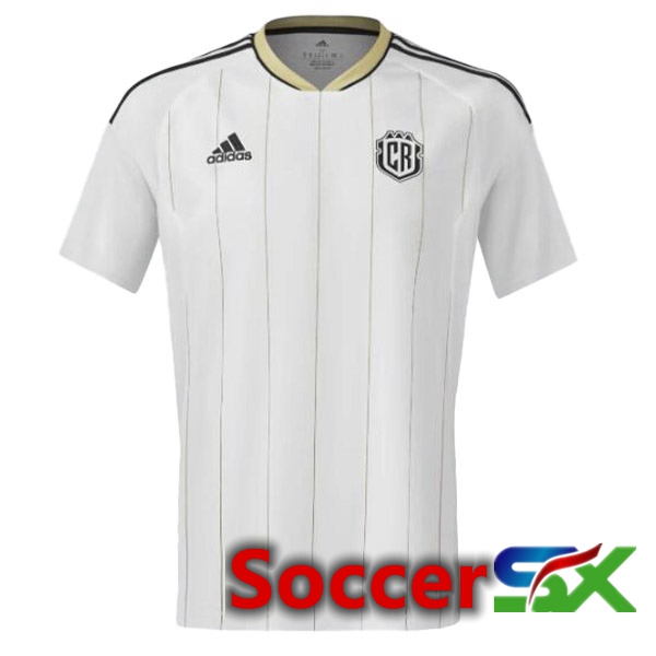 Costa Rica Soccer Jersey Away White 2023/2024